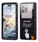 Capa impermeável Shellbox para celular de 6,9''